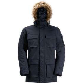 Jack Wolfskin Glacier Canyon Parka Coat, Night Blue, XL 03